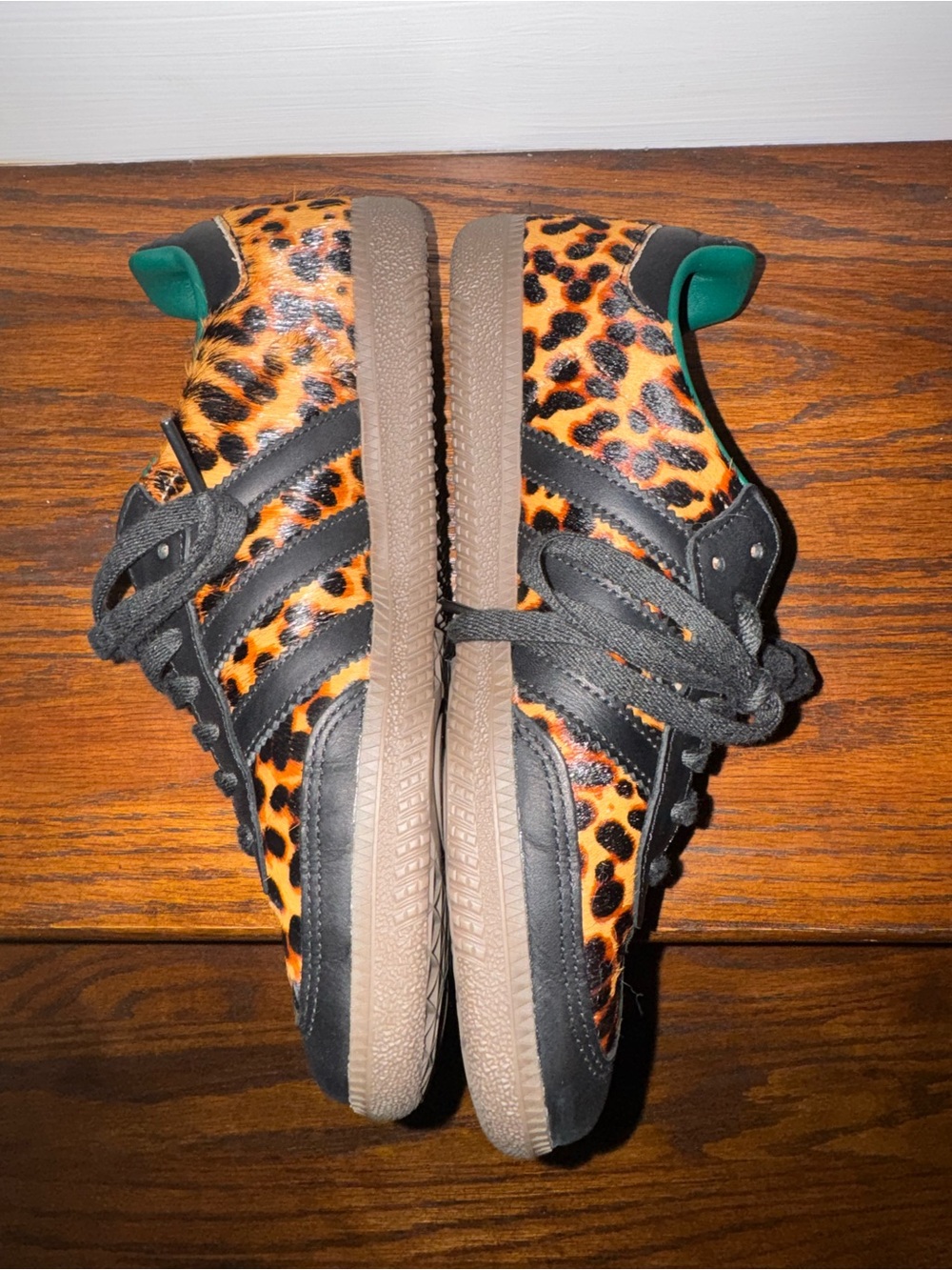 Adidas Samba OG Leopard Pony Hair Sneakers – Women’s US 8 - Picture 3 of 8